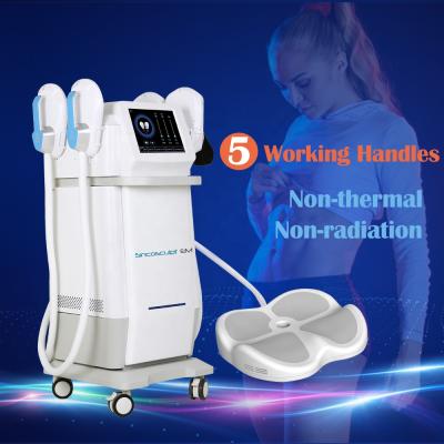 China Weight Loss 2021 Sincosculpt 4 Handles Esthetic Treatment Belly EM Fat Reducing Slimming Machine for sale