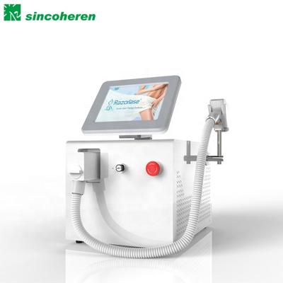 China Sincoheren 808 755 Portable 1064 Diode Laser Hair Removal Machines for sale