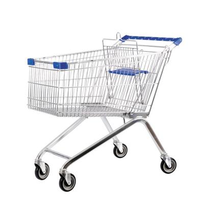 China Durable Baby Shopping Trolley Wheels Plastic Shopping Trolley Basket Trolley for sale