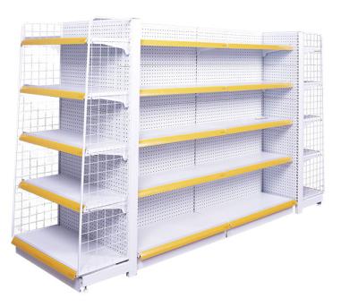 China Supermarket Equipment Food Store Shelf And Single Sided Supermarket Shelf for sale