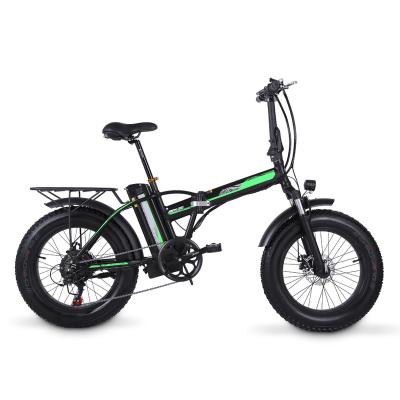 China Speed ​​Snow Bike 48V 500W 15ah 7 20 Inch US Aluminum Alloy Fat Running Tire/Mountain Bike Electric Pedal Assist Hydraulic Disc Brakes for sale