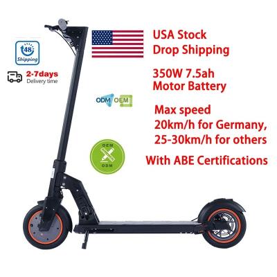 China Original US CA drop shipping KUGOO m2 pro 350w outdoor sports 8.5 inch folding adult electric scooter foldable outdoor e scooters for sale