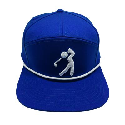 China Breathable High Quality Custom Logo Golf Cap Mesh Ball Cap 5 Panel Mesh Hat 5 Panel Outdoor Leisure M006 for sale