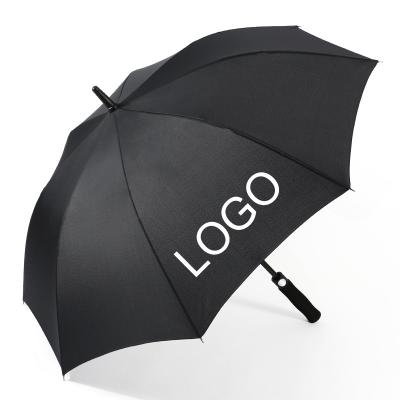 China Custom Golf Semi-automatic Open Open Umbrella High Quality Large Double Umbrella Windproof Canopy With Logo A008 for sale