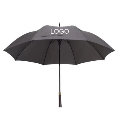 China Custom Golf Semi-automatic Open Open Umbrella High Quality Large Double Umbrella Windproof Canopy With Logo A010 for sale