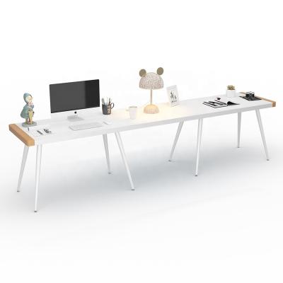 China A Modern Shaped Office Desk With Modern Furniture Desktop Computer Table for sale