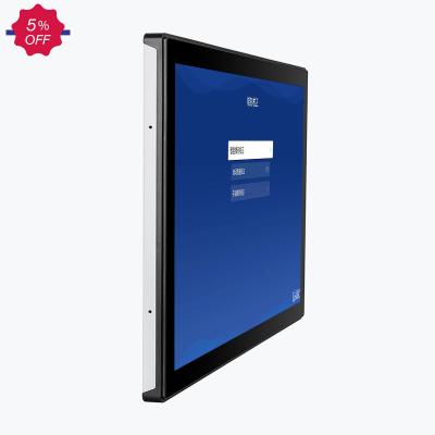 China 21.5 inch Aluminum Alloy Metal 19 View Capacitive Touch Screen Housing LCD Touch POS Wifi Bluetoth Touch Screen Monitor for sale