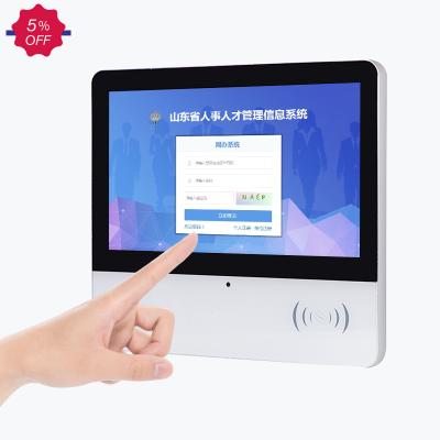 China Security System 15.6 Inch Android Digital Signage Camera 500W NFC Pixels RFID Card Reader 21.5 Inch Touch Screen PC for sale