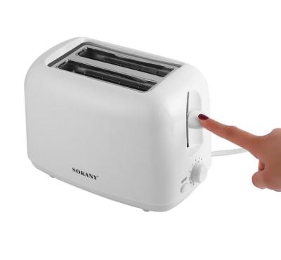 China Eco - Friendly Sokany Oven Eletrico Toaster 2 Slice Stainless Bread for sale