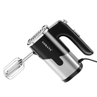 China Sokany 800W High Quality Cordless Hand Mixer 6621 Multiple Speed ​​Beater Eggbeater for sale