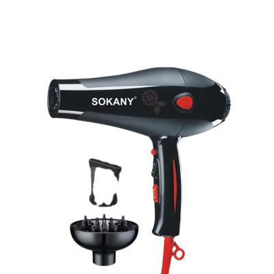 China 2000W High Power Electric Blow Dryer household salon hairdressing canister 3 speed hotel blow dryer household sokany for sale