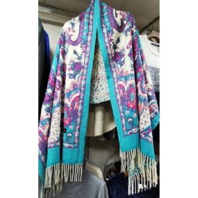 China Running Ladies Shawls Ready Goods Lot Scarf Ladies Stole Women's Stole 100% WOOL Wrap Knitted Scarf SG-3695 for sale