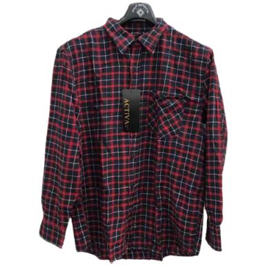 China 2021 Factory Price Breathable Plaid Flannel Autumn Casual Men Vintage Shirt Long Sleeve Shirts for sale