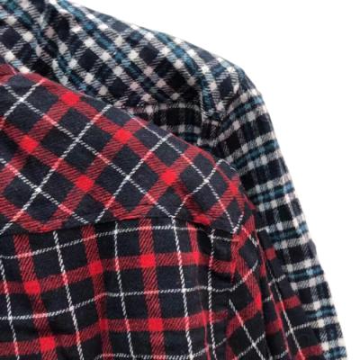 China Mens Loose Casual Autumn Winter Premium Flannel Shirt Breathable Best Price Business Shirts For Man for sale