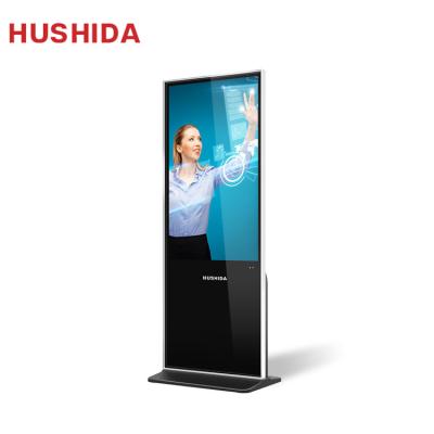 China Hot Factory Indoor 65 Inch 1920x1080 Floor Standing LCD Advertising TV For Shopping Street for sale