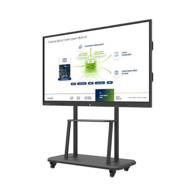 China 55 inch interactive multi touch screen 50