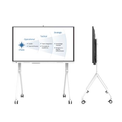 China Wholesale Price School Teaching Multi Dots LCD Interactive Flat Panel All In One PC Monitor Capacitive Touch Screen Smart TV for sale