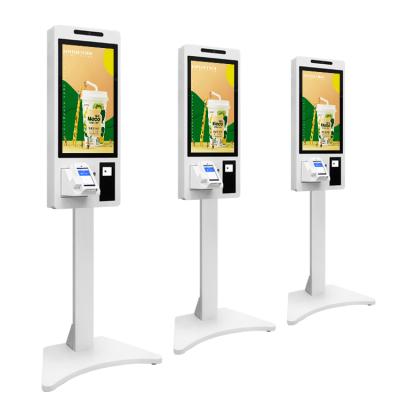 China Service Kiosk Ordering/Food/Self Service Mall/Restaurant Fast Food 24 Inch Touch Screen Self Service Kiosk Payment Ordering Machines For Restaurant for sale