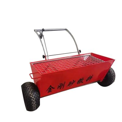 China Hotels Promotions Super Concrete Emery Spreader 55kg Material Spreading Machine With Adjust Key Cement Spreader For Sale for sale