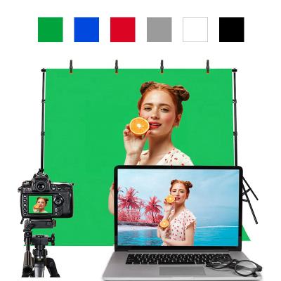 China Beiyang 3.2*9.8ft High Quality Ironing Backdrop Cloth Chiffon Background Green Screen For Studio Photo Lighting for sale