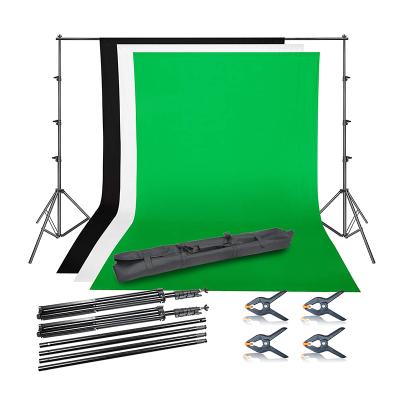 China Beiyang 6.6*10ft SOLID COLOR and 7.5*10ft Backdrop Cloth Backdrop Kit For Commercial Photographic Studio Custom Shooting for sale