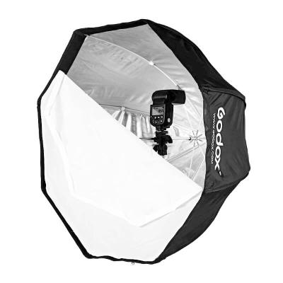 China Photography Studio Strobe Flash Speedlite Speedlight Godox Portable Foldable Octagon Softbox Umbrella 47