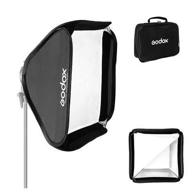 China Wholesale Portable Godox 80*80cm Foldable Softbox for Professional Speedlite Instant Camera studio product portrait photography for sale