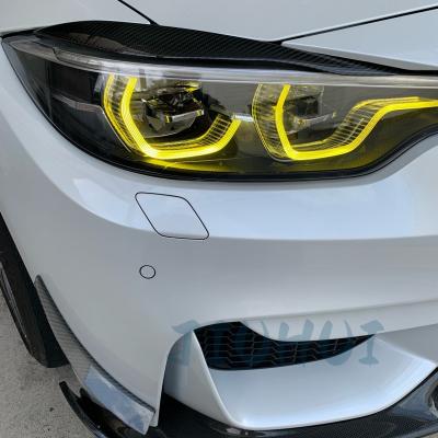 China Aluminum Alloy M3 M4 Angel Eyes Yellow DRL Multi-Color LED Boards Daytime Running Lights For BMW F80 F82 M3 GTS DRL Module for sale