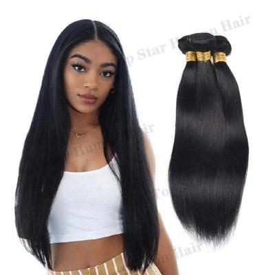 China Kbeth Wave Hair Bundles Unprocessed Silky Straight Virgin Hair Extension Peruvian Remy 10A Grade Straight 20 22 24 26 Inch Hair Wefts For Women for sale