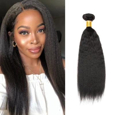 China Kinky Curly Kbeth Cuticle Aligned Raw Unprocessed Virgin Brazilian Straight Yaki Curly Hair Bundles 16 Inches With Frontal Wholesale for sale