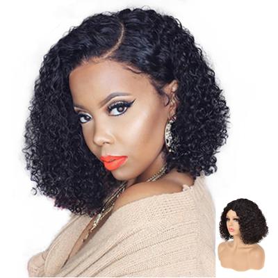 China Silky Straight Wave Kbeth Hair Wig For Woman Custom Part Remy Lace Frontal Curly Wave Hair Hand Tip Remy Bob Wigs 10 Inches Cuticle Aligned Virgin Hair for sale