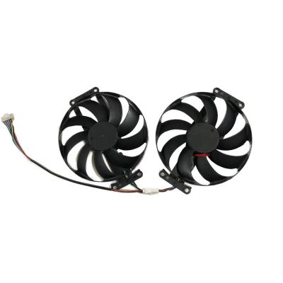 China Graphics Card 1 Set Graphics Card DUAL RTX2060 O6G EVO Cooling Fans T129215BU DC12V 0.50AMP 4 PIN For ASUS for sale