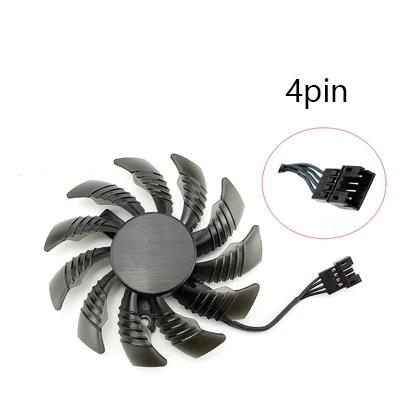 China Gigabyte AORUS GeForce GTX1070 1080Ti G1 GTX1660 TI Card Cooler New 75mm T128010SU Fan Graphics Card Cooler Fans for sale