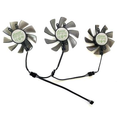 China 3PCS GA91S2U RTX HOF 2070 GPU Graphics Card Fan For GALAXY GeForce RTX 2080 SUPER Classic RTX s 2060 4PIN 12V 85MM for sale