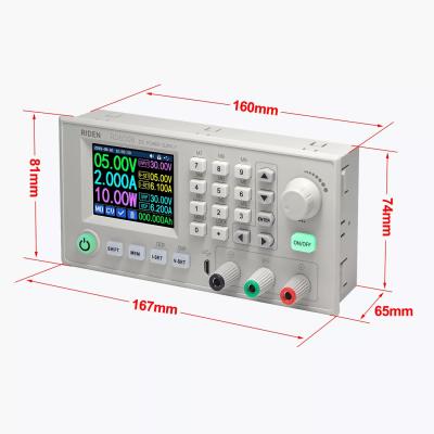 China RD6006 USB DC - DC Voltage Power Converter Male Current Step Down Module Adjustable Multimeter 60V 6A for sale