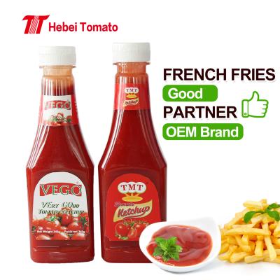 China Factory Sales Tomato Ketchup Canned Tomato Paste Canned Food Tomato Sauce for sale