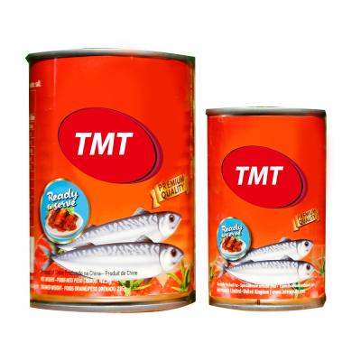 China Canned Mackerel Fish Super Delicious Fresh Canned Fish 155g 425g for sale