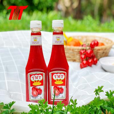 China Sour sweet tomato ketchup in bottle Manufacture and wholesale for sale