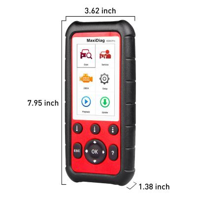 China Autel MD808 pro all system OBD2 handheld scanner with all engine MD808 pro system diagnostics car diagnostic tool suit for sale