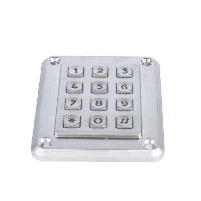 China Remote Controller Illuminated Industrial Keypad With Higher Waterproof for sale