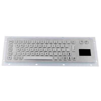 China Telecommunication Equipment Vandal Resistance IP65 Waterproof Metal Keyboard Suit For Kiosk Machine for sale