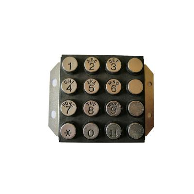 China 4X4 Rugged Plastic Remote Controller Keypad With Metal Buttons for sale