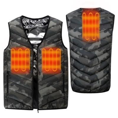 China Factory direct sale waterproof high quality outdoor rechargeable heated vest winter coat for sale