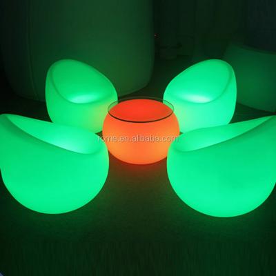 China 2018 HOT Sale Waterproof Plastic Salon LED Bar Chairs for sale