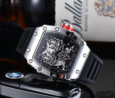 China Fashion\Classic\Business\Sports Men's Sports Three Needle Timing Quartz Band Wine Barrel Waist Fashion Pop Watch for sale