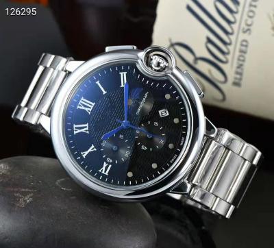 China 2022 High Quality Fashion\Classic\Chronograph Fashion Pop\Business Men Steel Band Simple Quartz Sports Watch for sale