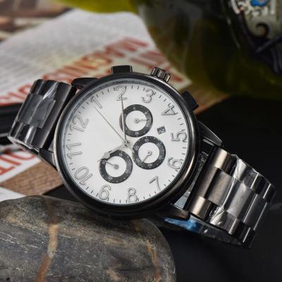 China Fashion\Classic\Popular Full-Range\Business High Quality Mens Watch Band Stainless Steel Sports Quartz Timing Six Needle Watches for sale