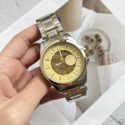 China Wholesale Gold Luxury Men's Chronograph Hollow Mechanical Full Automatic High Quality Burst Watches From Stopwatch Manufacturers for sale