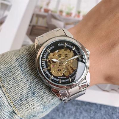 China 40mm Hollowed Out Chronograph Business Classic Sound Full Automatic Mechanical Luxury Men's Chronograph for sale