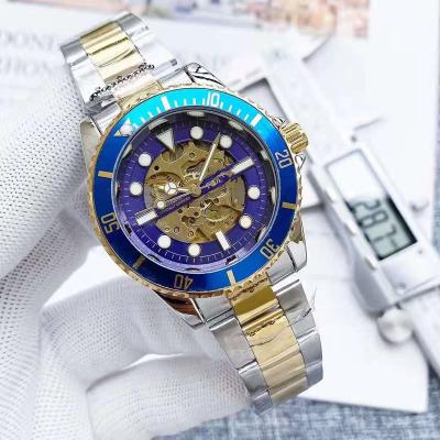 China Stopwatch Hollowed Out Fashion Full Automatic Mechanical High Quality Popular Life Waterproof Business Men's Mechanical Watch for sale